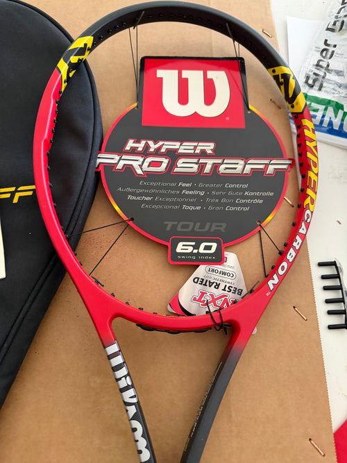 Tennis Racket Wilson hyper Pro Staff 6.0 95 43/8 Super Rare