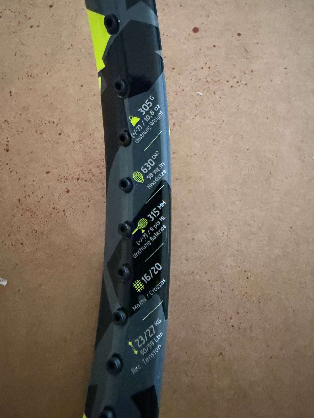 Babolat 2023 Pure Aero 98 305g 43/8